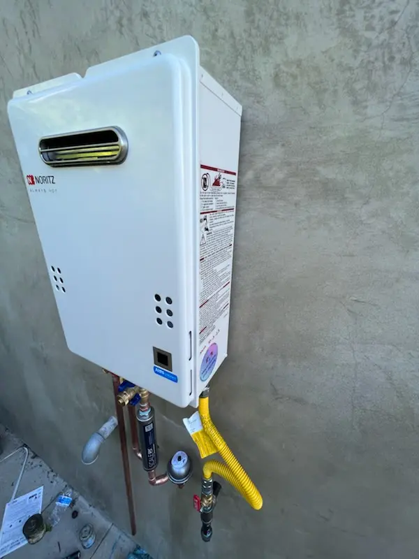 Tankless water heater installation for Cold Run homes